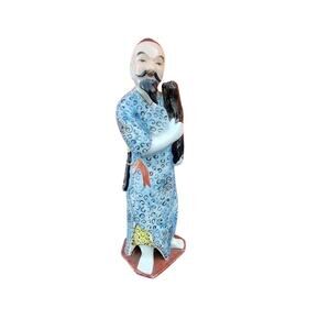 Antique / Vintage Chinese Star God FU Porcelain Figurine
